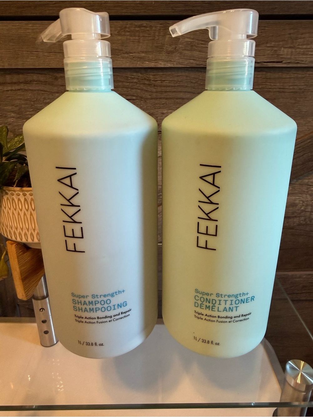 Fekkai Super Strength Shampoo & Conditioner - 1L